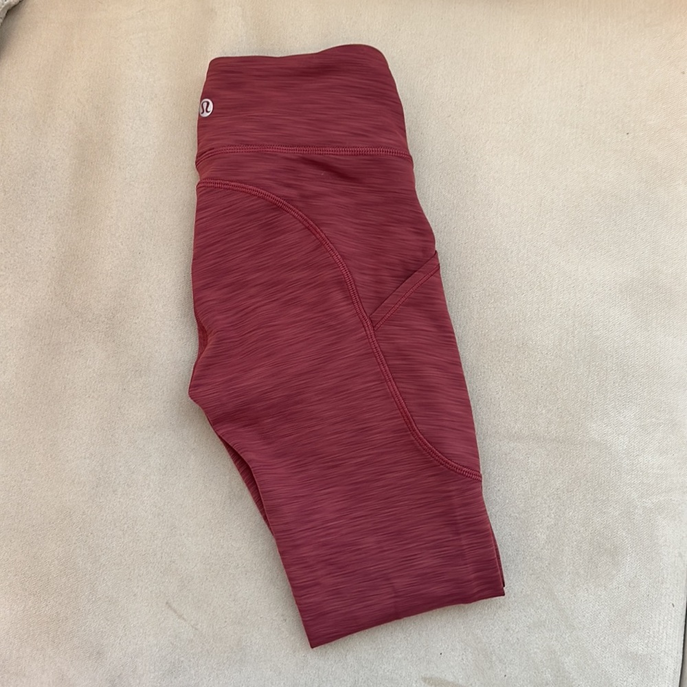 Lululemon Fast and Free High-Rise Crop 23”